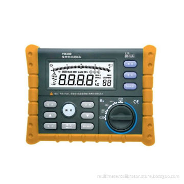 Digital Earth Ground Resistance Tester With Max/ Min/ Avg/ Rel Function